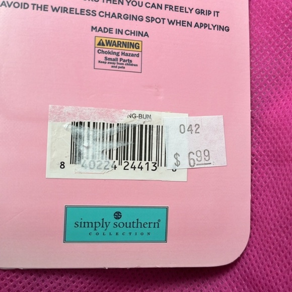 Simply Southern Phone Holder Kickstand – Messy Bun Sunglasses Design- NEW - Picture 7 of 7